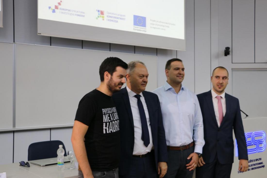 Predstavljen projekt „Razvoj poduzetničkog inkubatora za visoke tehnologije Sveučilišta u Splitu“