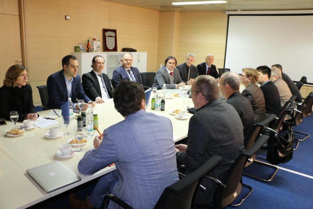 Delegacija Sveučilišta u Coburgu u posjeti Sveučilištu u Splitu