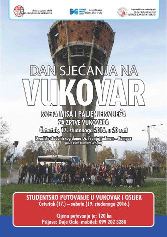 SVETA MISA ZA VUKOVAR 17. 11. 2016.