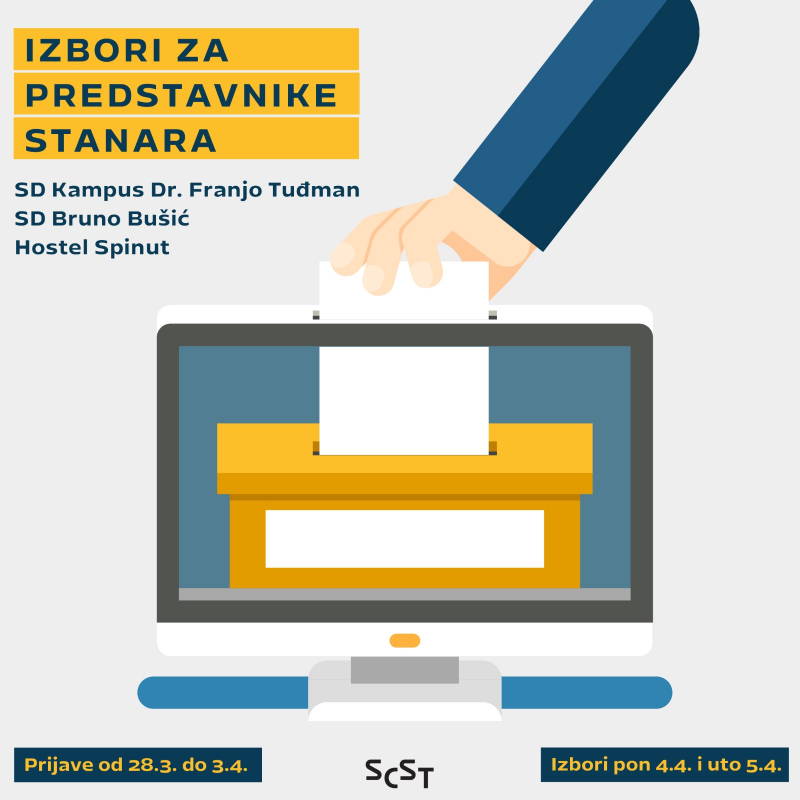 Rezultati Izbora za predstavnike stanara studentskih domova Rezultati Izbora za predstavnike stanara studentskih domova