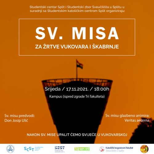 Sveta misa povodom obljetnice stradanja Vukovara i Škabrnje