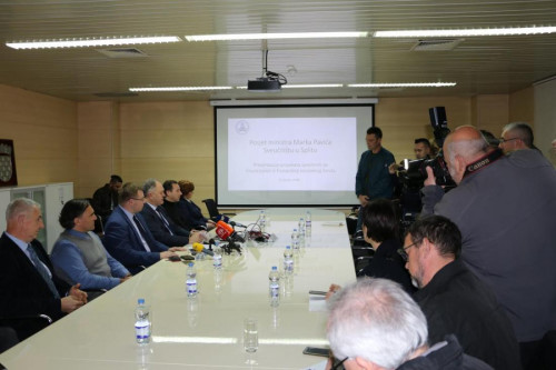Ministar Pavić u posjetu Sveučilištu u Splitu