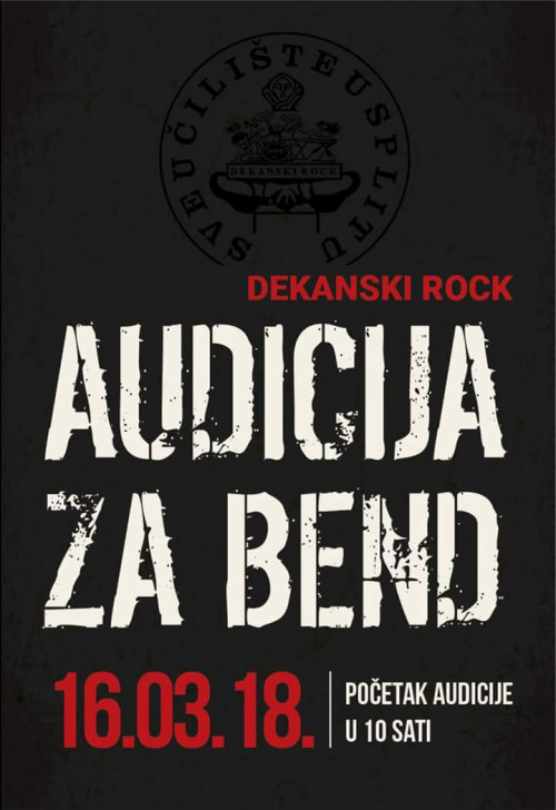 Audicija za sveučilišni rock bend