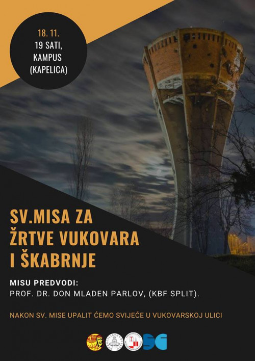 Sv. misa za žrtve Vukovara i Škabrnje