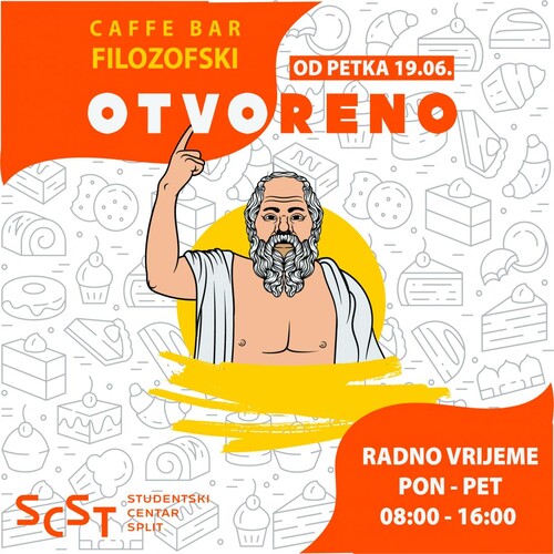 Otvaranje caffe bara Filozofski fakultet 