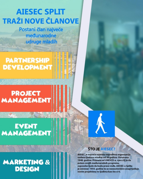 Regrutacija AIESEC-a, prijavi se!