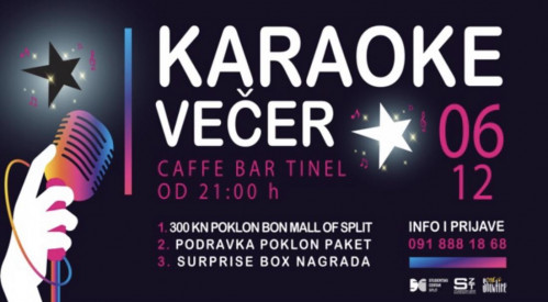Studentske karaoke u Tinelu 6.12.2019.
