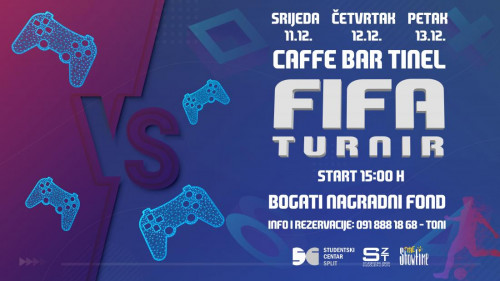 Fifa turnir na PlayStation 4 u Tinelu 