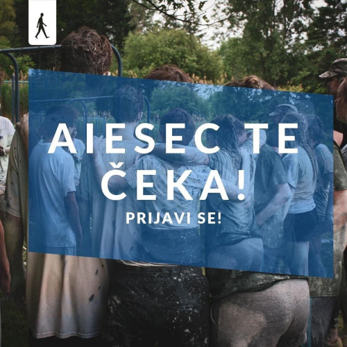 Poziv udruge AIESEC za učlanjenjem 