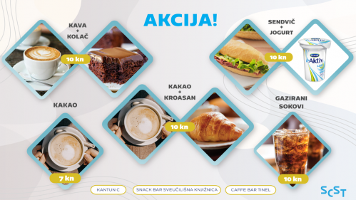 Akcija u našim kafićima!