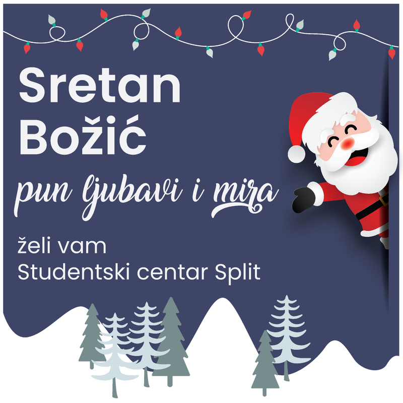 Želimo vam sretan i blagoslovljen Božić! Želimo vam sretan i blagoslovljen Božić!