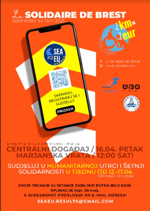 Priključi se humanitarnoj utrci LA SOLIDAIRE D`BREST Priključi se humanitarnoj utrci LA SOLIDAIRE D`BREST